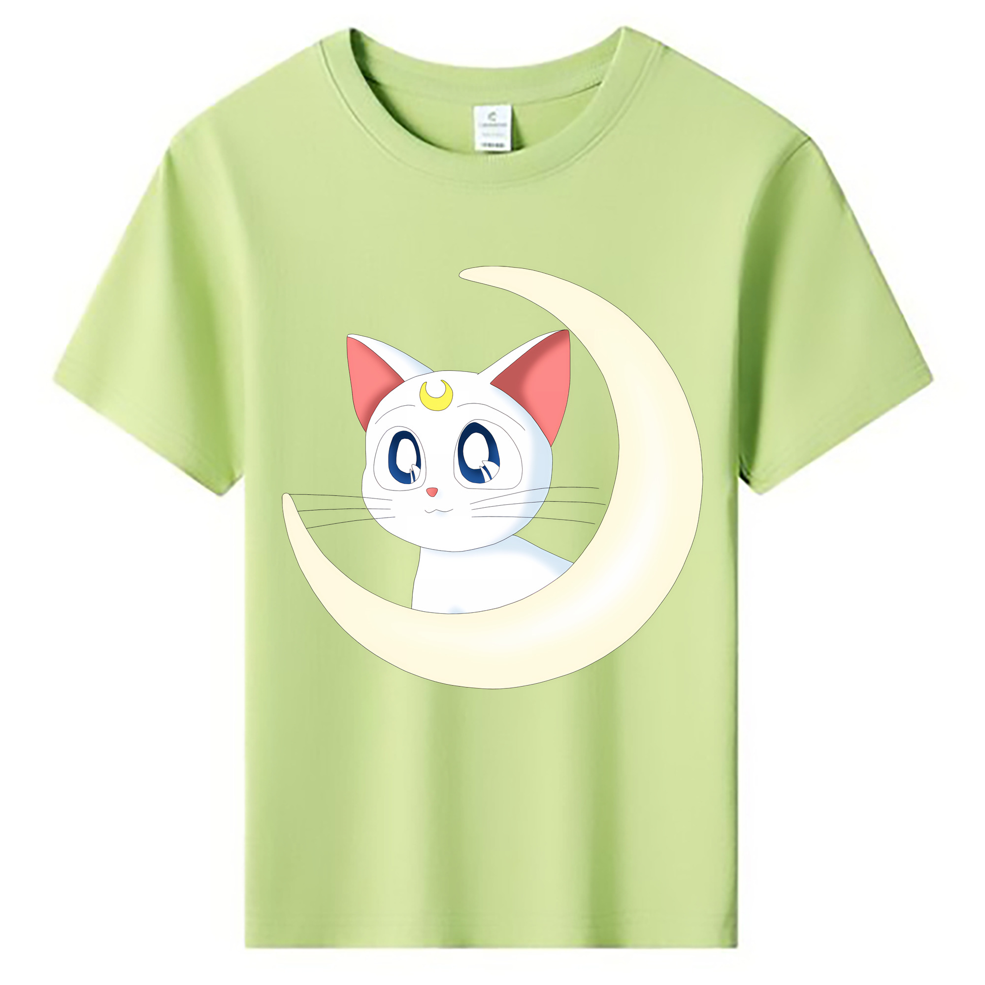 （画像用） 美少女戦士セーラームーン Sailor Moon 綿100％キッズTシャツ（フロントプリント）